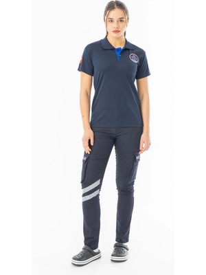 112 Giyim 112 Acil Paramedik T-Shirt  Lacivert (ATT002)