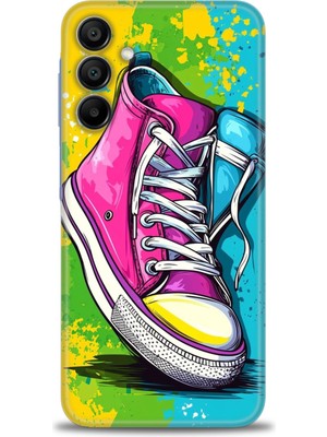 Samsung Galaxy A35 5g Hd Baskılı Kılıf + Seramik Tam Kaplayan Ekran Koruyucu 441