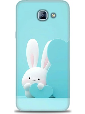 Samsung Galaxy A8 2016 Hd Baskılı Kılıf + Seramik Tam Kaplayan Ekran Koruyucu 73