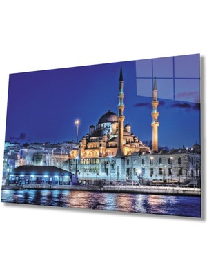 Shopping Haven Cami Manzara 4mm Dayanıklı Cam Tablo Temperli Cam