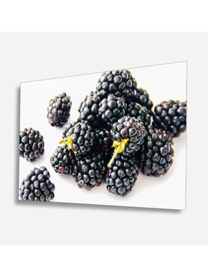 Shopping Haven Meyveler Cam Tablo 4mm Dayanıklı Temperli Cam