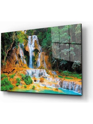 Shopping Haven Doğa Manzara Cam Tablo 4mm Dayanıklı Temperli Cam