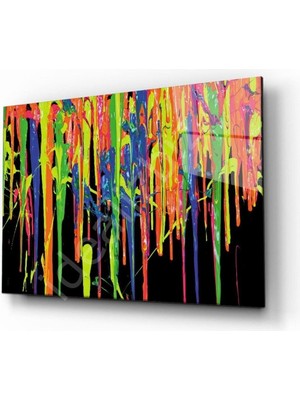 Shopping Haven Soyut Cam Tablo 4mm Dayanıklı Temperli Cam