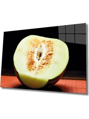 Shopping Haven Meyveler Cam Tablo 4mm Dayanıklı Temperli Cam