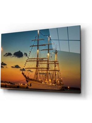 Shopping Haven Doğa Manzara Cam Tablo 4mm Dayanıklı Temperli Cam