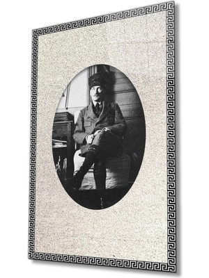 Atatürk Cam Tablo 4 mm Dayanıklı Temperli Cam