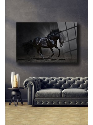 Shopping Haven Siyah At Cam Tablo