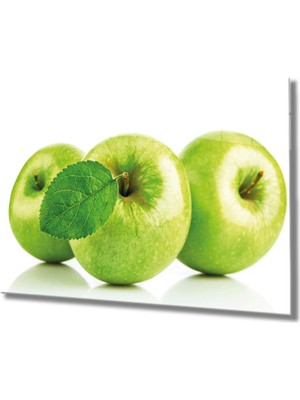 Meyveler Cam Tablo 4mm Dayanıklı Temperli Cam