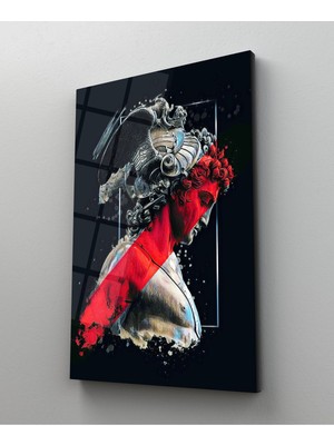 Shopping Haven Heykel Desen Cam Tablo Temperli 4 mm