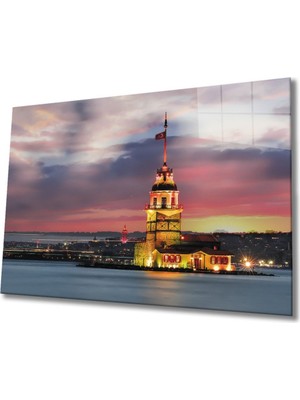 Shopping Haven Kız Kulesi Cam Tablo