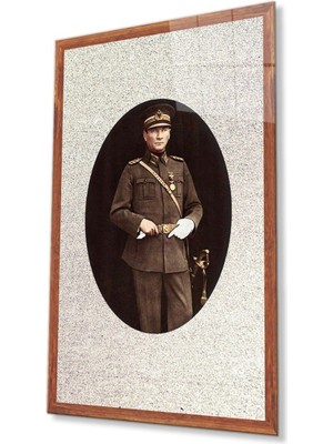 Shopping Haven Atatürk Cam Tablo 4 mm Dayanıklı Temperli Cam