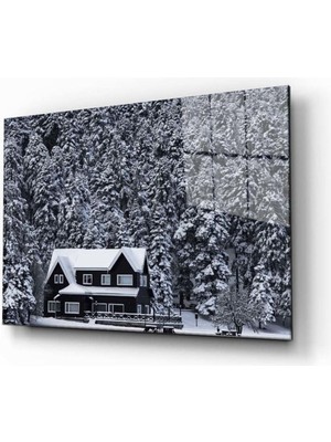 Shopping Haven Doğa Manzara Cam Tablo 4mm Dayanıklı Temperli Cam