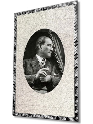 Shopping Haven Atatürk Cam Tablo 4 mm Dayanıklı Temperli Cam