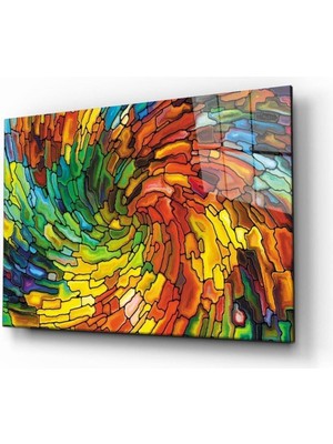 Shopping Haven Soyut Cam Tablo 4mm Dayanıklı Temperli Cam