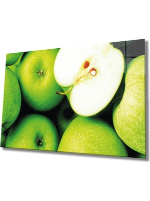 Shopping Haven Meyveler Cam Tablo 4mm Dayanıklı Temperli Cam