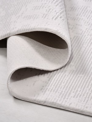 Malina ML03 Gri Yapışmaz Akrilik Sık Dokulu Salon Halısı Antre Mutfak Yatak Odası Halısı