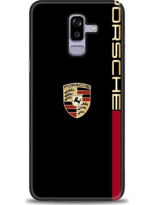 Samsung Galaxy J8 Hd Baskılı Kılıf + Seramik Tam Kaplayan Ekran Koruyucu 371