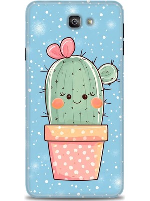 Samsung Galaxy J7 Prime Hd Baskılı Kılıf + Seramik Tam Kaplayan Ekran Koruyucu 306