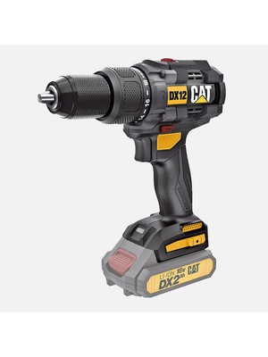 Cat DX12B 18VOLT Kömürsüz Profesyonel Şarjlı Darbeli Matkap(Akü ve Şarj Cihazı Dahil Değildir.)