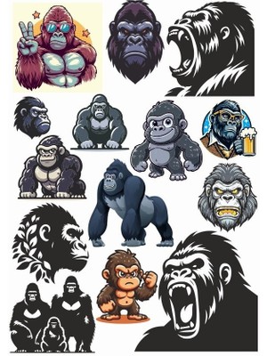 Goril Sticker Set