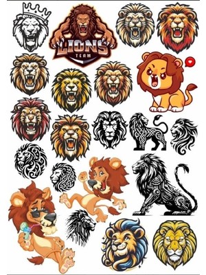 Aslan Sticker Set