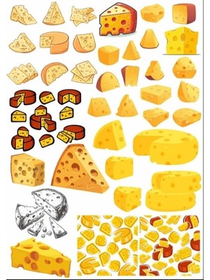 Peynir Sticker Set