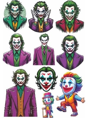 Joker Sticker Set