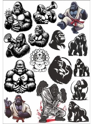 Goril Sticker Set