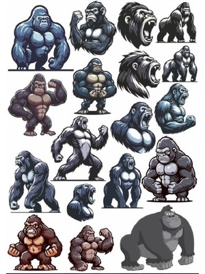 Goril Sticker Set