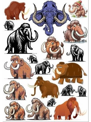 Mamut Sticker Set