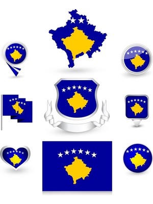 Kosova Sticker Set