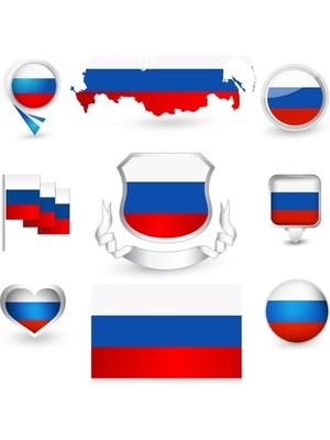 Rusya Sticker Set