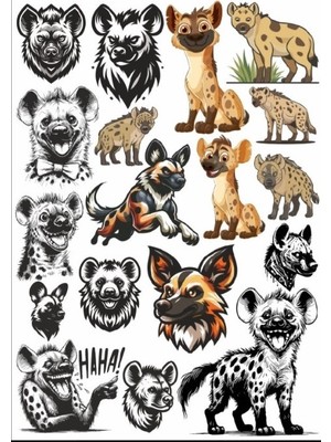 Çakal Sticker Set