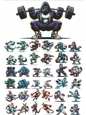 Goril Sticker Set