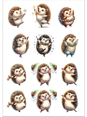 Kirpi Sticker Set