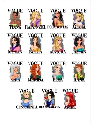 Vogue Sticker Set