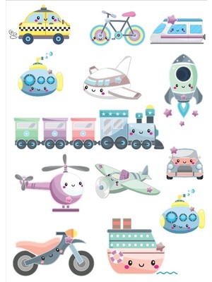 Araçlar Sticker Set