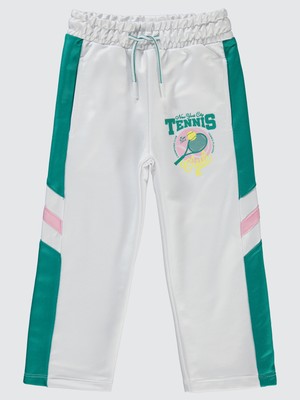 Civil Girls Kız Çocuk Eşofman Altı 2-5 Yaş Beyaz