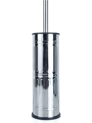 Metal Krom Vintage Banyo Tuvalet Klozet Wc Fırçası