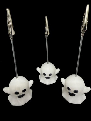 Hayalet Kağıt Not ve Fotoğraf Tutucu Figür