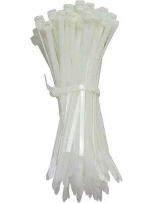 Cat 100AW ,100X2.5MM 100-ADET Beyaz Kablo Bağı