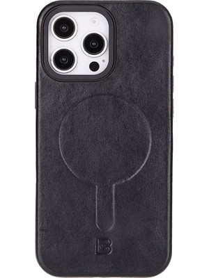 Lexora iPhone 16 Pro Deri Kılıf - Siyah
