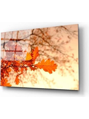 Shopping Haven Yaprak 2 Cam Tablo