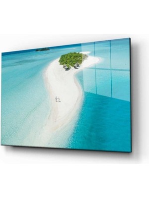 Doğa Manzara Cam Tablo 4mm Dayanıklı Temperli Cam