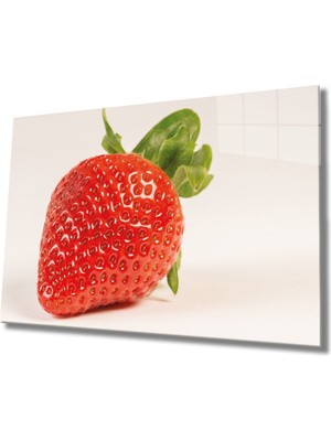 Shopping Haven Meyveler Cam Tablo 4mm Dayanıklı Temperli Cam