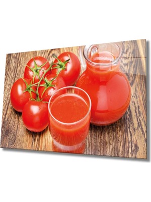 Shopping Haven Meyveler Cam Tablo 4mm Dayanıklı Temperli Cam