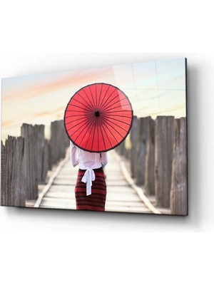 Shopping Haven Doğa Manzara Cam Tablo 4mm Dayanıklı Temperli Cam