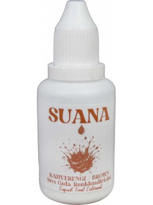 Gıda Boyası Sıvı Renklendirici Kahverengi 20 ml