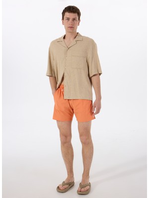 Boss Turuncu Erkek Şort Mayo Iconic