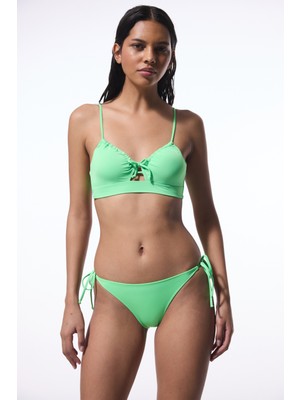 Yeşil Riviera Bağlamalı Bikini Altı